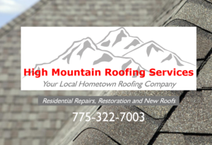 roofing tiles with company logo overlayed